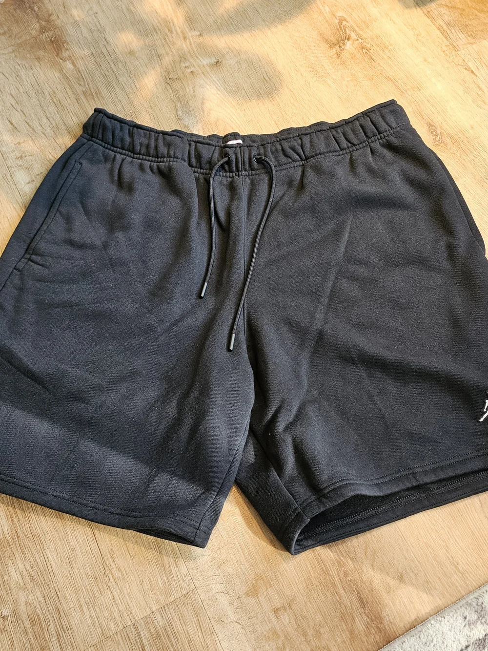 Jordan Essentials Fleece Shorts in black mens X Large